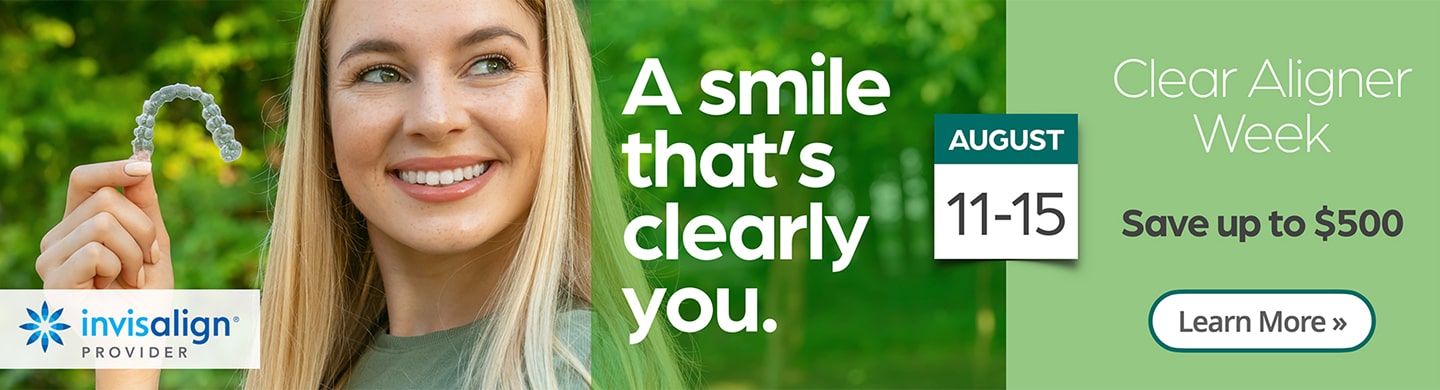 Invisalign August Special Offer Learn More