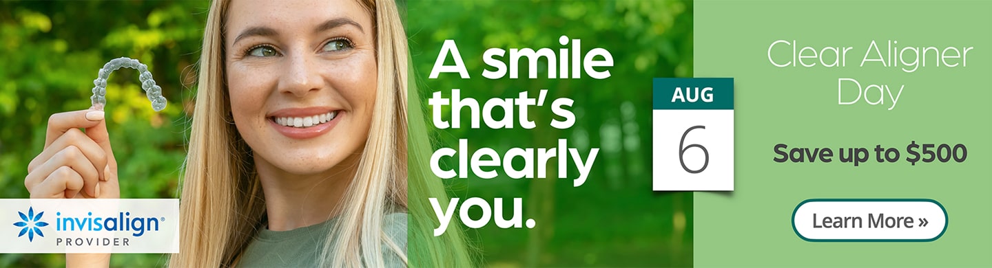Invisalign August Special Offer Learn More